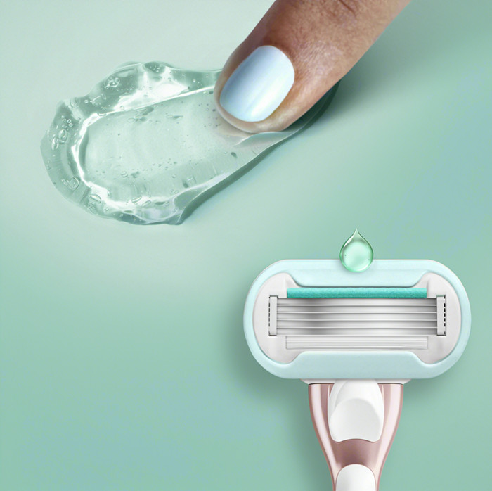 Gillette Venus Deluxe Smooth Sensitive Replacement Blades (10 units) visual supplier