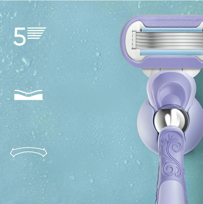 Gillette Venus Extra Smooth Swirl + 9 Navulmesjes visual leverancier