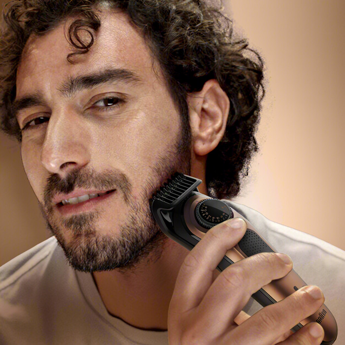 King C. Gillette PRO product in gebruik