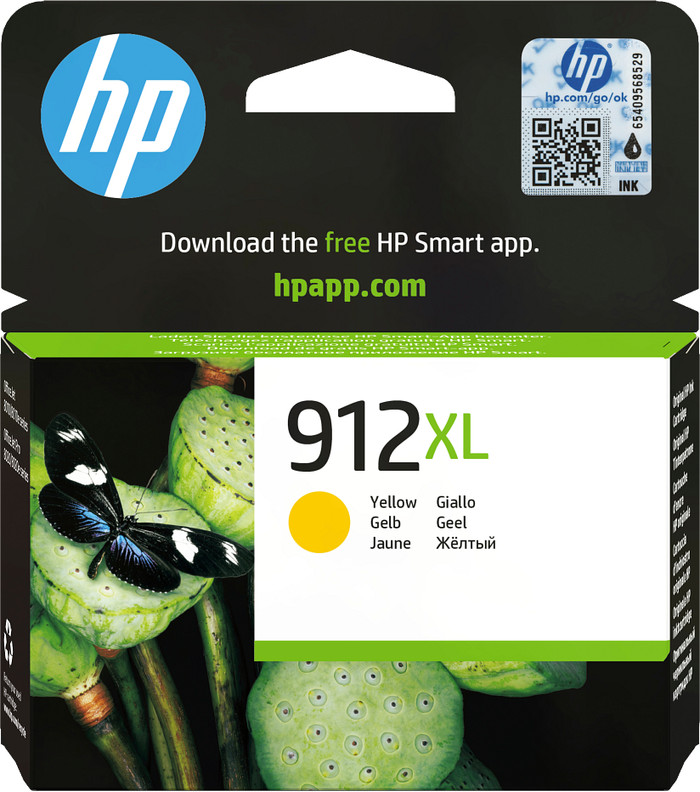 HP 912XL Cartridge Yellow Main Image