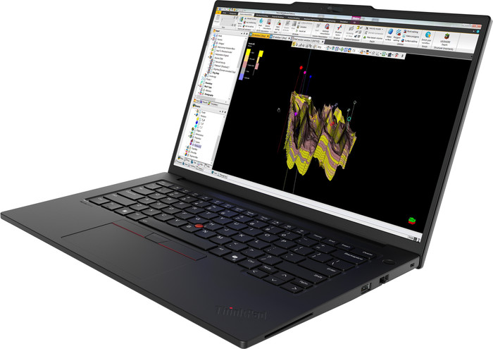 Lenovo ThinkPad P14s Gen 6 (Intel) - 21QT000HMH QWERTY rechterkant