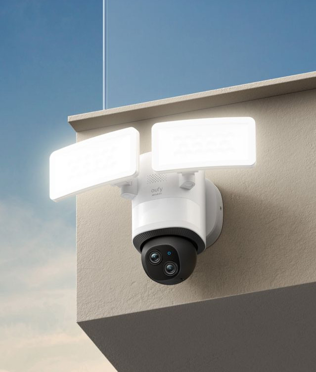 Eufy Floodlight Cam E340 + HomeBase 3 visual leverancier