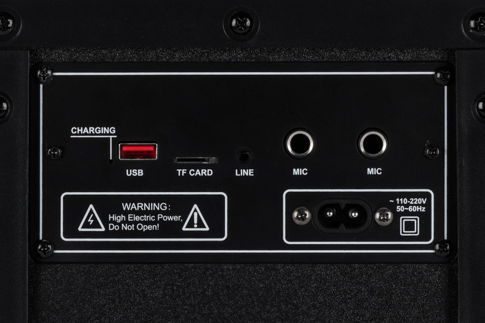 Woxom Blast + Woxom Draadloze Microfoons detail