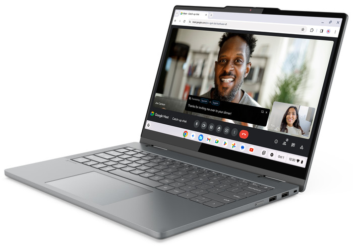 Lenovo Chromebook Plus 2-in-1 83LN000QMH voorkant