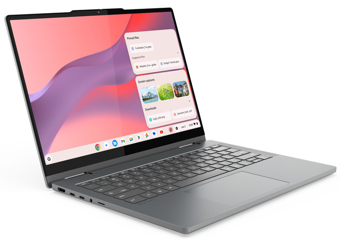 Lenovo Chromebook Plus 2-in-1 83LN000QMH voorkant