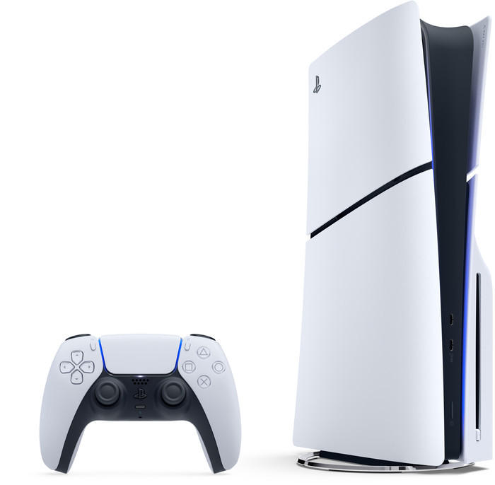 PlayStation 5 Slim Disc Edition - Fortnite Flowering Chaos bundel voorkant