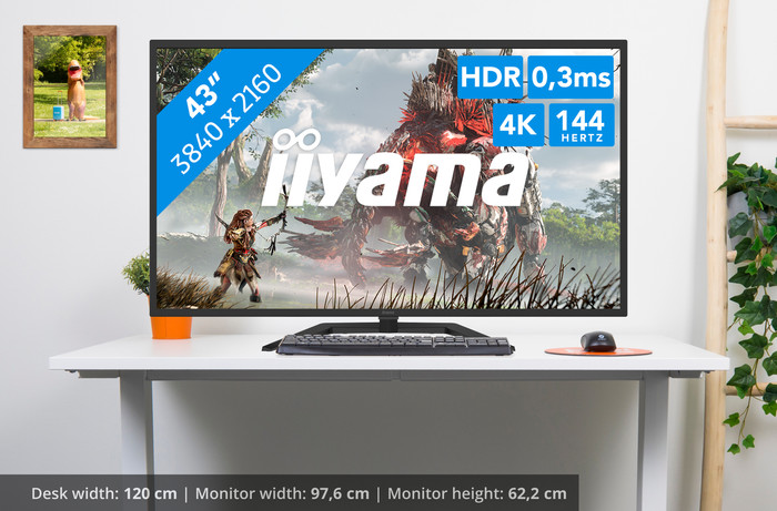 iiyama G-Master G4380UHSU-B2 visual Coolblue 1