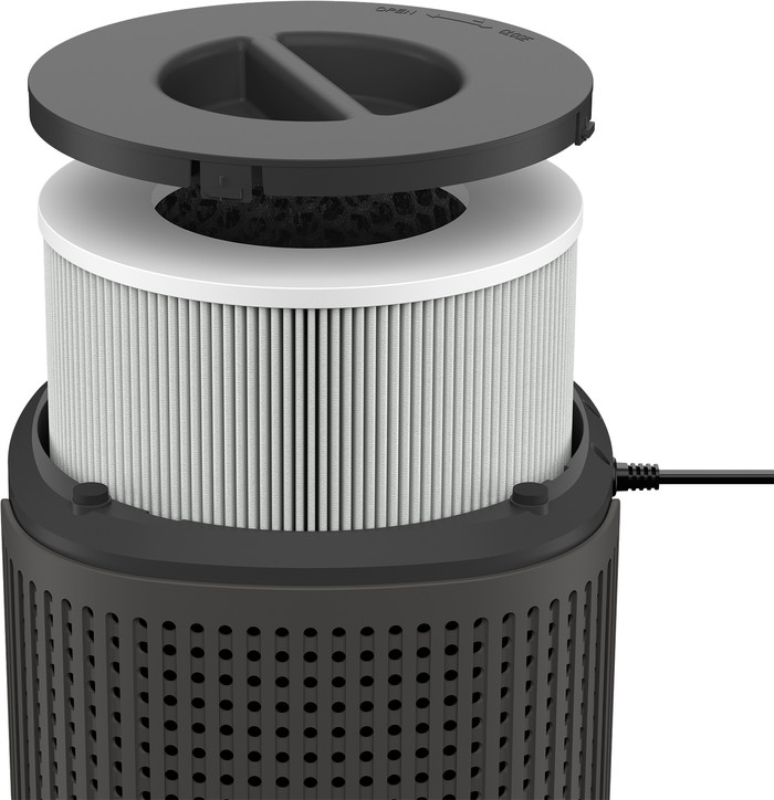 Duux Bright 2 Smart DXPU08 Zwart binnenkant