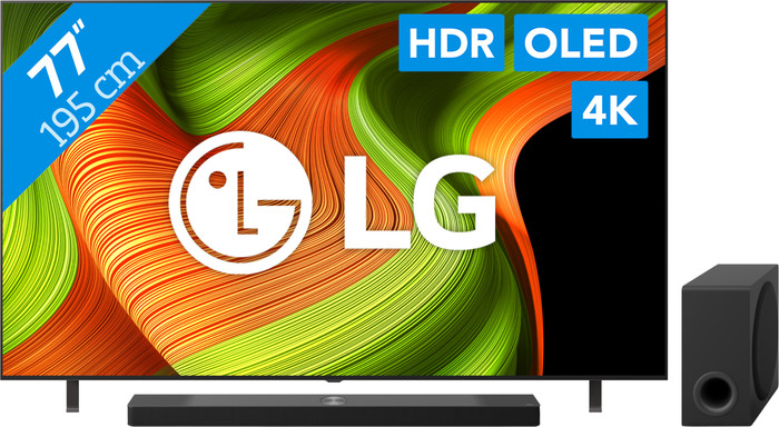 LG 77" OLED B56 4K (2025) + LG DS95TR Main Image