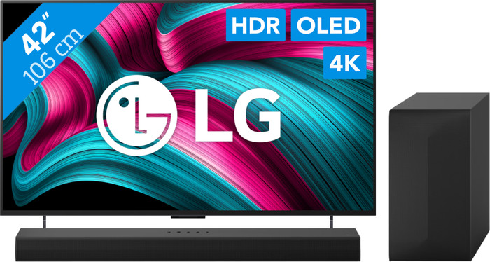 LG 42" OLED EVO C54 4K (2025) + LG DS60TR Main Image