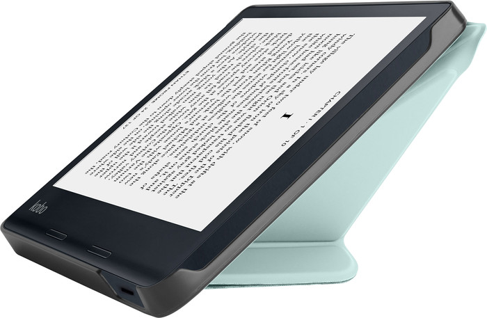 BlueBuilt Kobo Libra Colour Book Case Lichtgroen detail