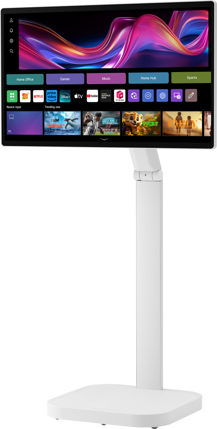 LG Smart 32U889SA-W voorkant