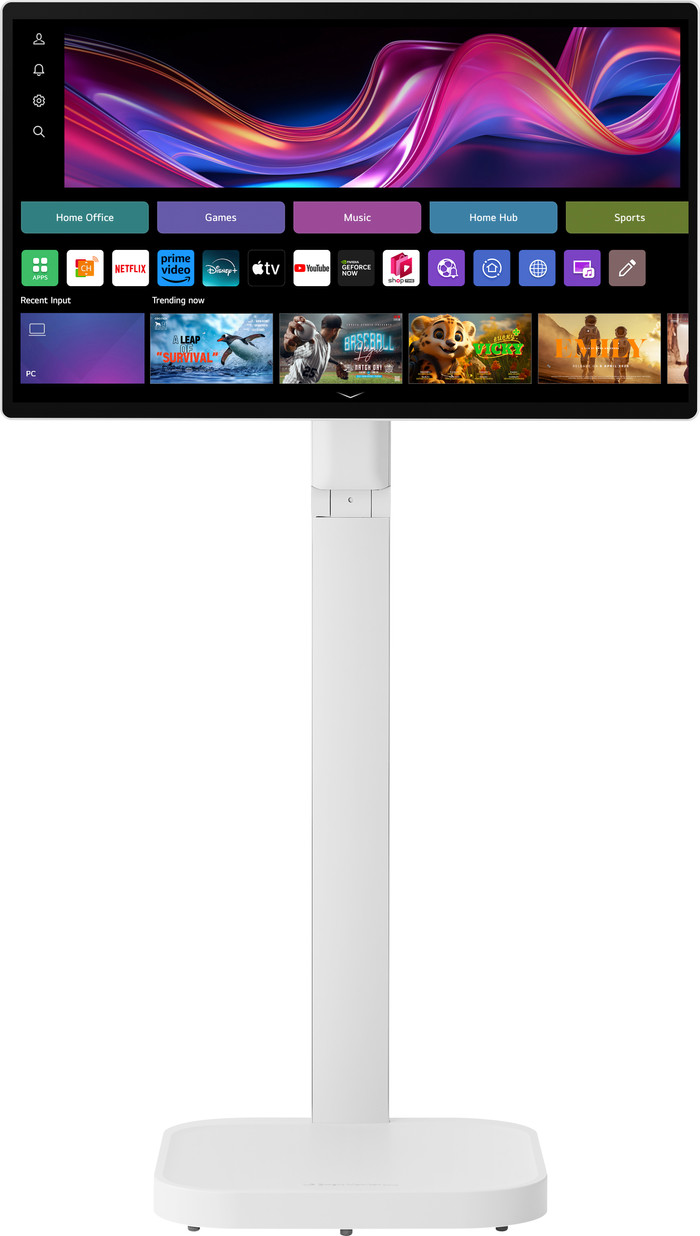 LG Smart 32U889SA-W voorkant