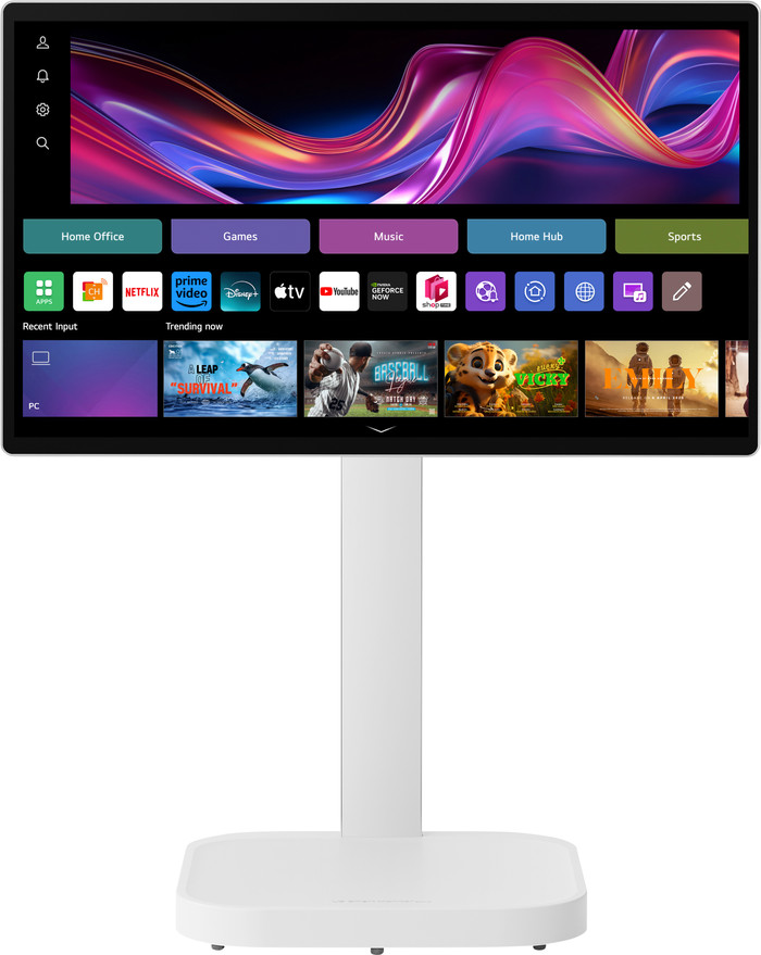 LG Smart 32U889SA-W voorkant