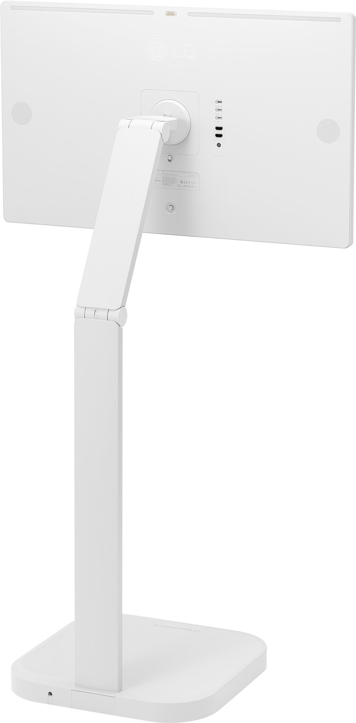 LG Smart 32U889SA-W achterkant