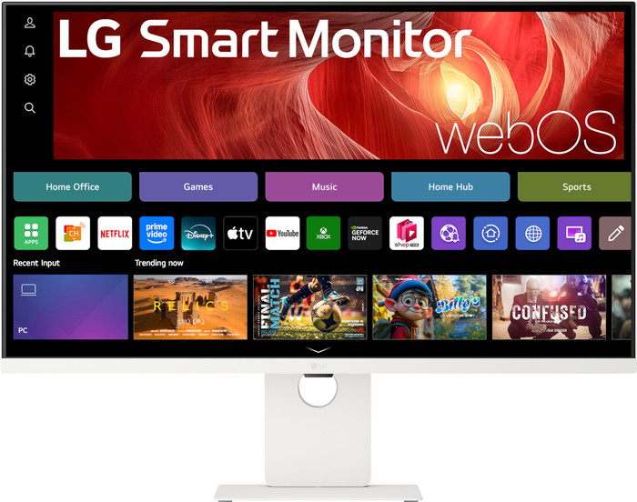 LG UltraFine 37U730SA-W voorkant