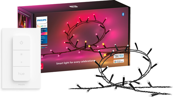 Philips Hue Festavia Lichtsnoer - 40 meter - 500 LEDs + Philips Hue Dimmer Main Image