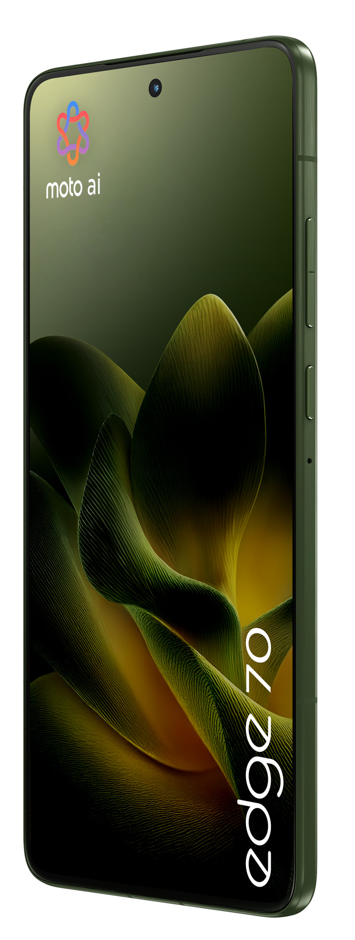 Motorola Edge 70 512GB Groen 5G voorkant