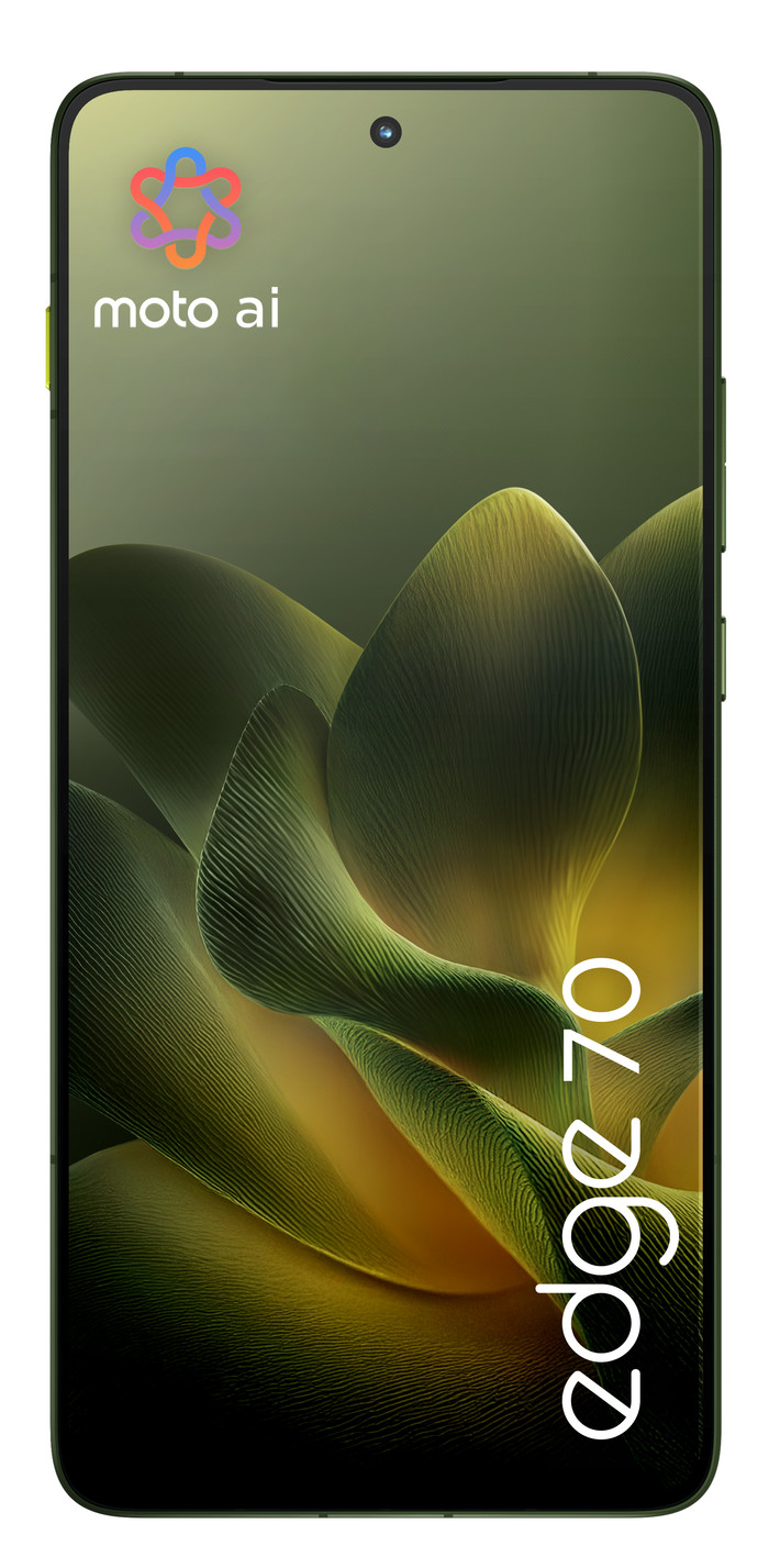 Motorola Edge 70 512GB Groen 5G voorkant
