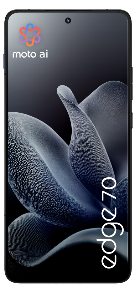 Motorola Edge 70 512GB Grijs 5G voorkant