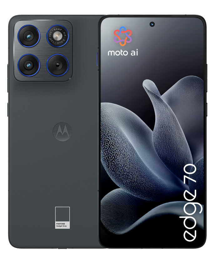 Motorola Edge 70 512GB Grijs 5G Main Image