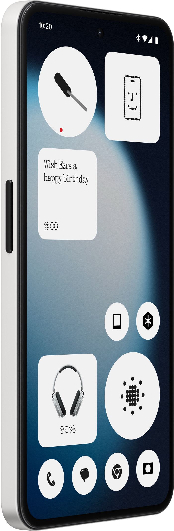 Nothing Phone 3(a) Lite 128GB White 5G front