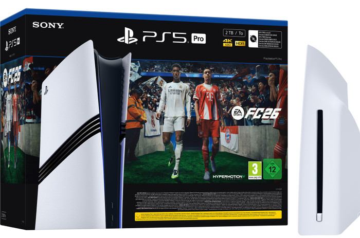 PlayStation 5 Pro + Disc Drive + FC 26 Main Image