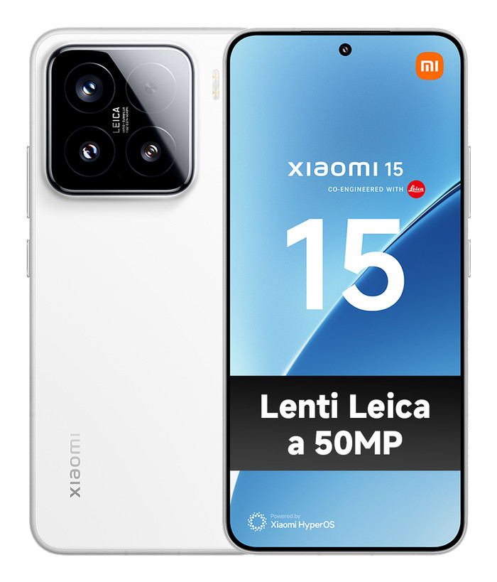 Xiaomi 15 512GB Wit 5G samengesteld product