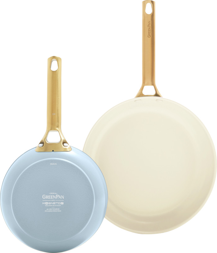 GreenPan Padova Reserve 20cm + 26cm Frying Pan Set Light Blue Main Image