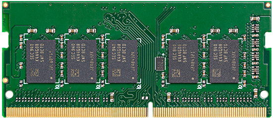 Synology D4ES04-4G 4GB DDR4 SODIMM CL19 2666MHz Main Image