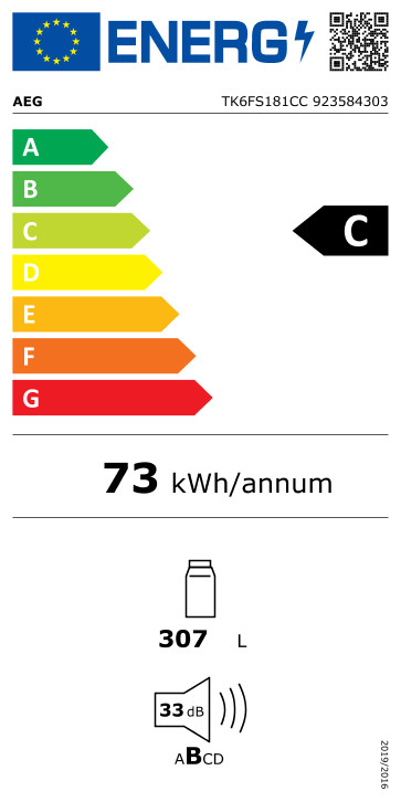 AEG TK6FS181CC energy label
