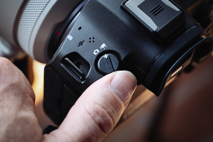 Canon EOS R6 Mark III Body product in gebruik