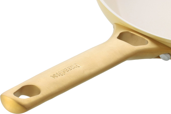 GreenPan Padova Reserve 20cm + 26cm Frying Pan Set Sunshine Yellow detail