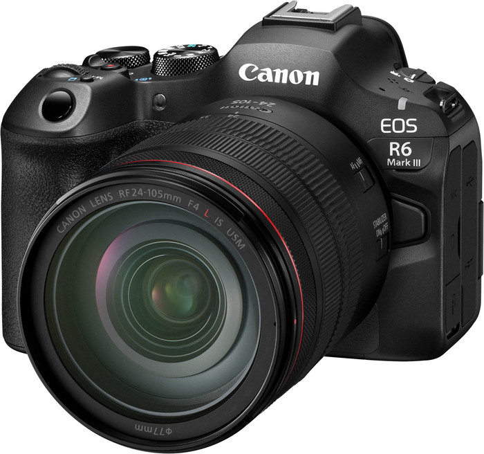 Canon EOS R6 Mark III + RF 24-105mm f/4L IS USM right side