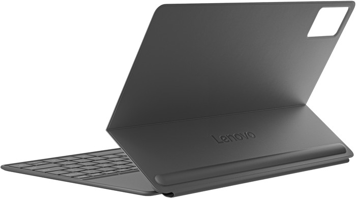Lenovo Idea Tab Plus Toetsenbord Hoes AZERTY Grijs achterkant