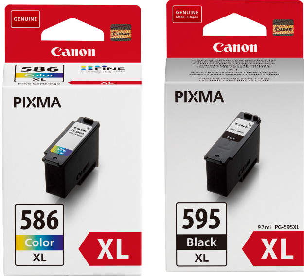 Canon PG-595XL + CL-586XL Cartridge Combo Pack Main Image