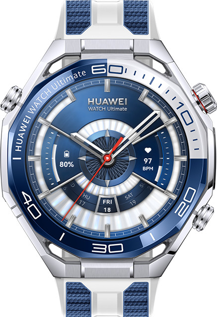 Huawei Watch Ultimate 2 Blauw 48 mm voorkant