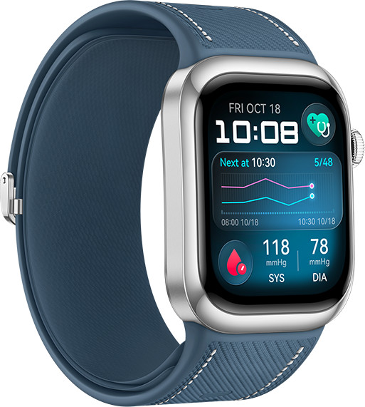 Huawei Watch D2 Blauw 48 mm voorkant