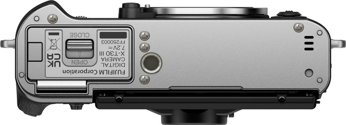 Fujifilm X-T30 III Zilver onderkant