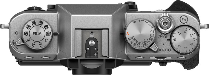 Fujifilm X-T30 III Zilver bovenkant