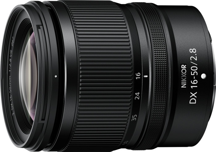 Nikon NIKKOR Z DX 16-50mm f/2.8 VR bovenkant