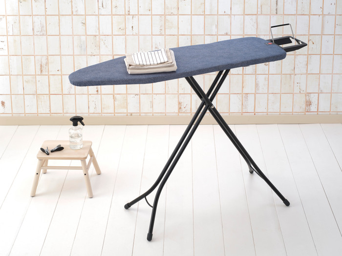 Brabantia Ironing Board B 124x38cm Denim Blue product in use