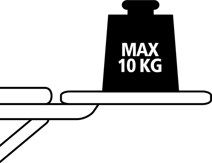 Brabantia Strijkplank B 124 x 38 cm Denim Black visual leverancier