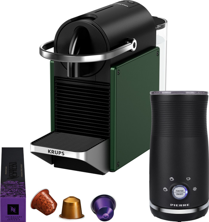 Krups Nespresso Pixie XN3063 + Pierre Melkopschuimer Main Image