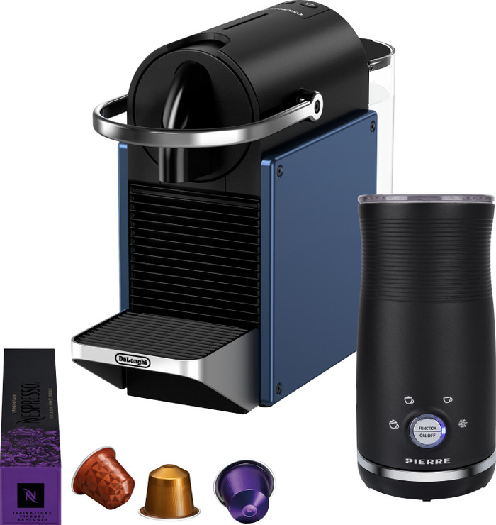 De'Longhi Nespresso Pixie EN127.BL + Pierre Melkopschuimer Main Image