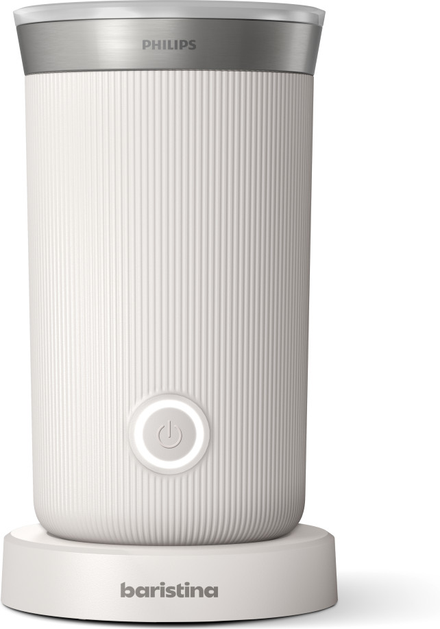 Philips Baristina BAR303/00 Wit + Melkopschuimer accessoire