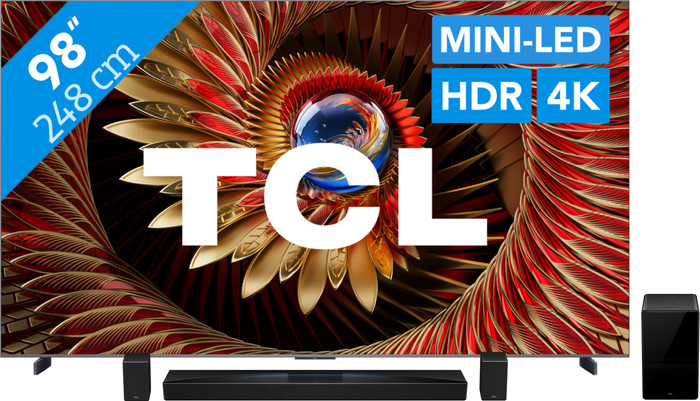TCL 98 inches QD Mini-LED C81K 4K (2025) + TCL Q85H PRO Main Image