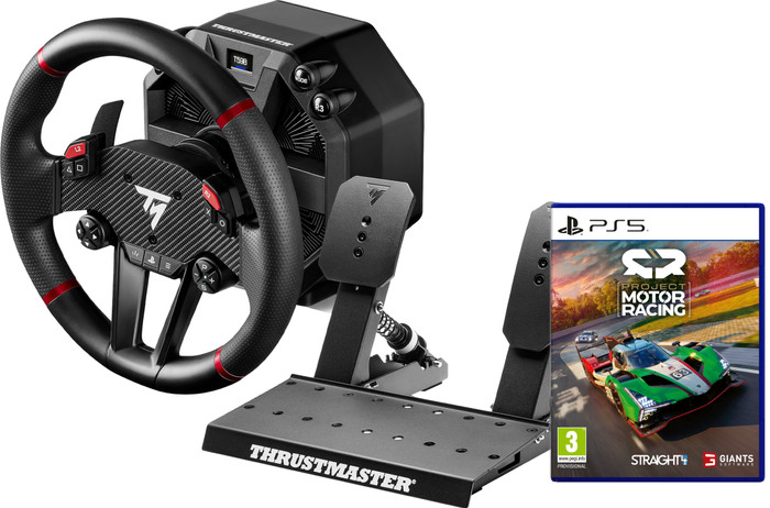 Thrustmaster T598 + Project Motor Racing PS5 Main Image