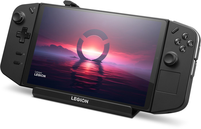 Lenovo Legion Go S USB C Dock product in gebruik