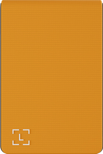 Ledger Nano Gen 5 Magnet Folio - Bitcoin Orange voorkant